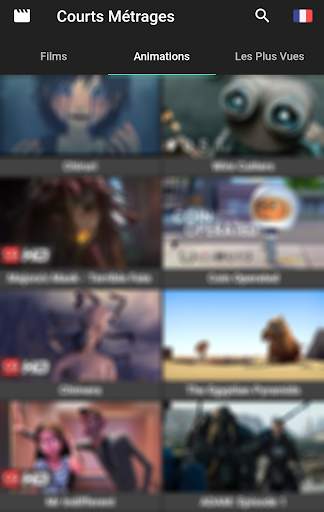 Courts métrages screenshot 1