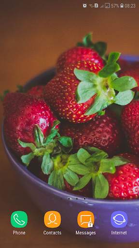 Strawberry Wallpaper 16 تصوير الشاشة