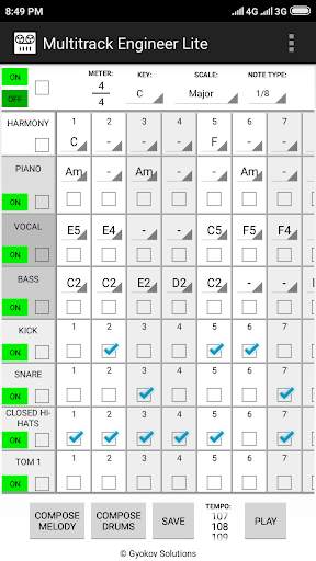 Multitrack Engineer Lite screenshot 1