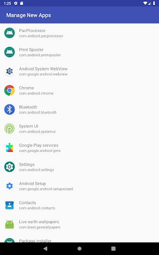 Manage New Apps screenshot 2