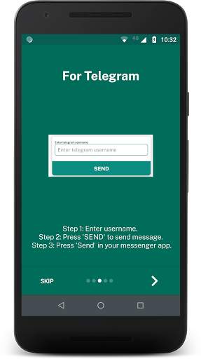 Direct Whatsapp, WA Business, Telegram Messenger screenshot 4
