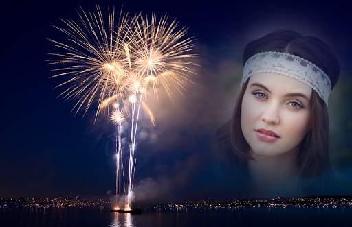 Firework Photo Frames screenshot 2