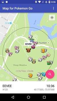 Map for Pokemon Go screenshot 2