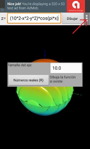 3D Graficador de Funciones screenshot 3