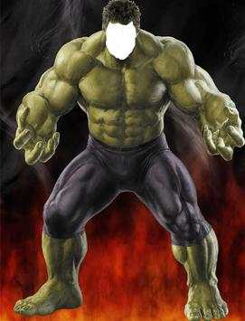 SuperHero Hulk The Green Man Photo edit screenshot 2