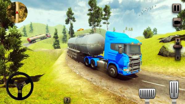 Offroad Oil Tanker Transporter Truck Drive screenshot 12