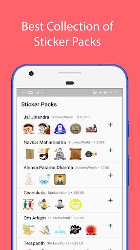 Jain Stickers for WhatsApp screenshot 1