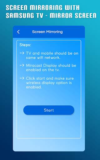 Screen Mirroring With Samsung TV - Mirror Screen screenshot 4
