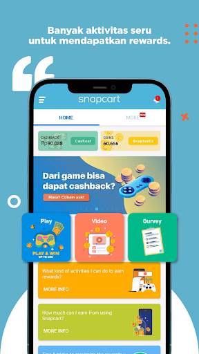 Snapcart: Snap Play Cashback! screenshot 1