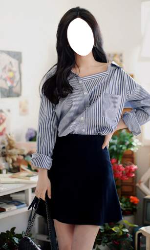 Women Short Skirt Photo Suit screenshot 7