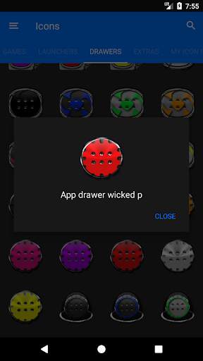 Red Glass Orb Icon Pack скриншот 8