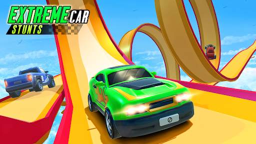 Mega Ramp Car Stunts: Crazy Car Racing Game screenshot 2