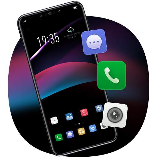 Abstract Colorful Simple Dark Line Theme 2.0.1