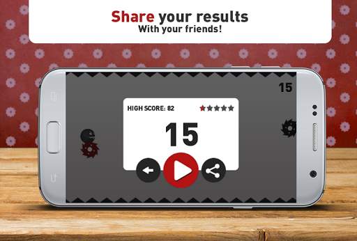 Black Ball - The Bouncing ball screenshot 2