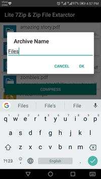 Lite 7z & 7Zip File Extarctor screenshot 3