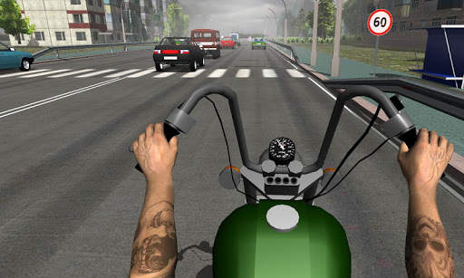 Russian Moto Traffic Rider 3D screenshot 7