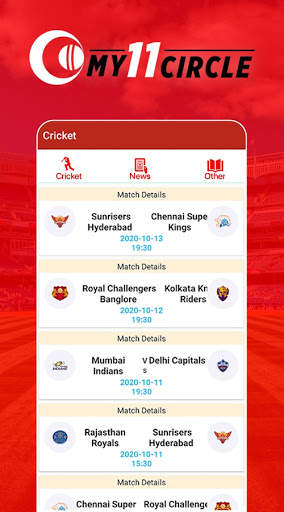 My11 Expert - My11Circle Team & My11 Team Cricket screenshot 4