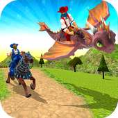 Dragon world flying simulator logo