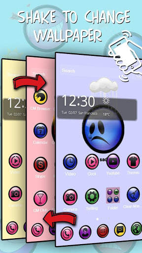 Colorful Weather Mood Theme screenshot 2