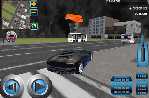 Crazy Driver 3D: VIP City Taxi screenshot 1