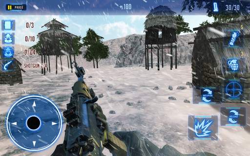Call of Fire WW2 Special Ops Winter War Games screenshot 3
