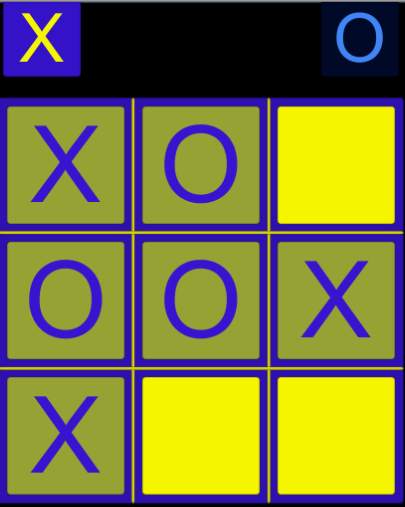 Tic Tac Toe (Two Player) screenshot 1