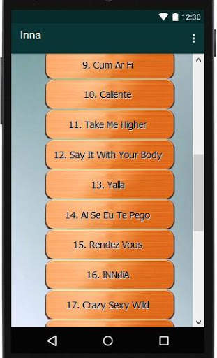 Inna Lyrics Music screenshot 2