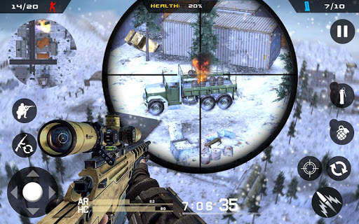 Winter Mountain Sniper - Moder screenshot 3