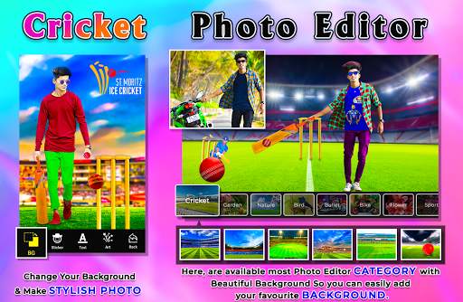 Cricket Photo Editor screenshot 2