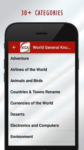 World General Knowledge - WGK screenshot 2