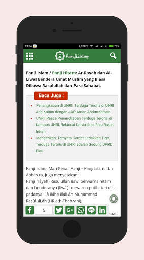 Panji Islam - Portal Berita Islam Terpercaya screenshot 4