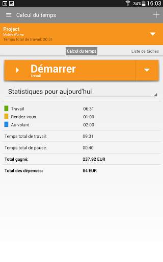 Mobile Worker - Timesheet screenshot 5