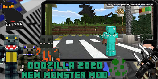 New Monsters - Godzilla King Mod For Craft Game screenshot 2
