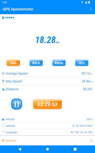 GPS Speedometer - Offline screenshot 8