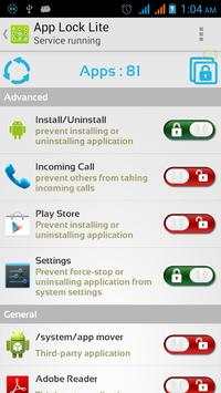 App Lock Lite screenshot 1