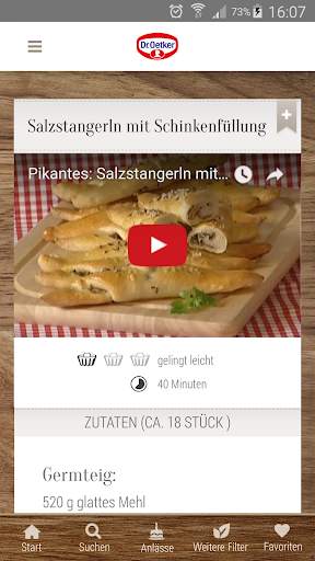 Dr. Oetker Rezeptideen screenshot 2