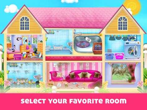 House Cleaning - Home Cleanup Girls Games screenshot 1