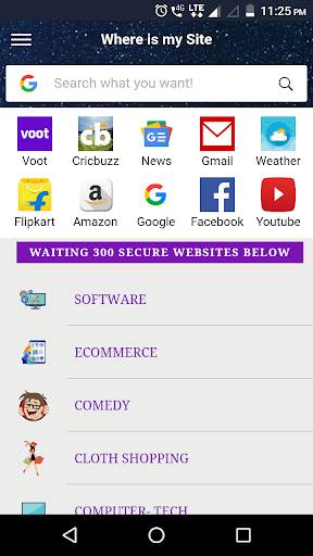 where is my site screenshot 1