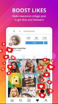 Real Followers & Like for Instagram : boss-tag 👑 screenshot 3