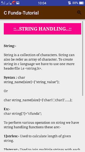 C Programming Funda screenshot 4