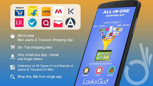 Men Jeans & Trousers Shopping screenshot 1