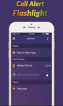 Color Flash Light Alert Calls & SMS colors 4 تصوير الشاشة