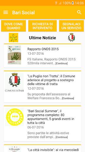 Bari Social screenshot 1