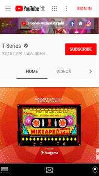 T Series Youtube screenshot 1