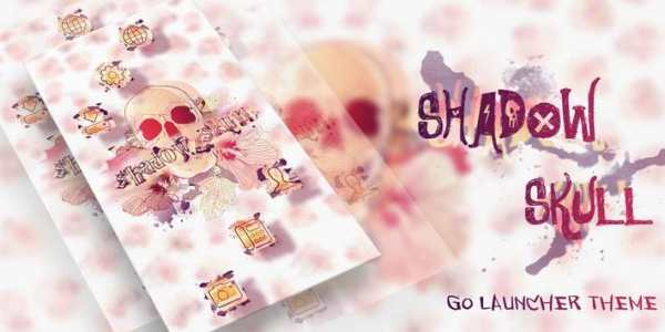 ShadowSkull GO Launcher Theme screenshot 6