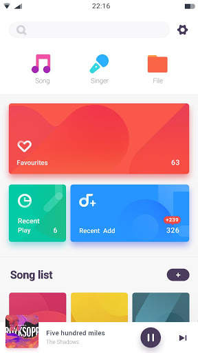 Hi Music Player-Audio Player, Offline Music Player screenshot 1