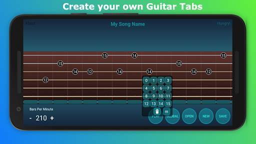 Learn Guitar Tabs : Compose and Play 2 تصوير الشاشة