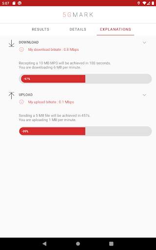 5GMARK (Testez votre Vitesse e screenshot 12