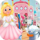 Princess Doll House Cleaning Game For Girls 1.0