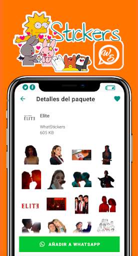 Elite Stickers for WhatsApp screenshot 4
